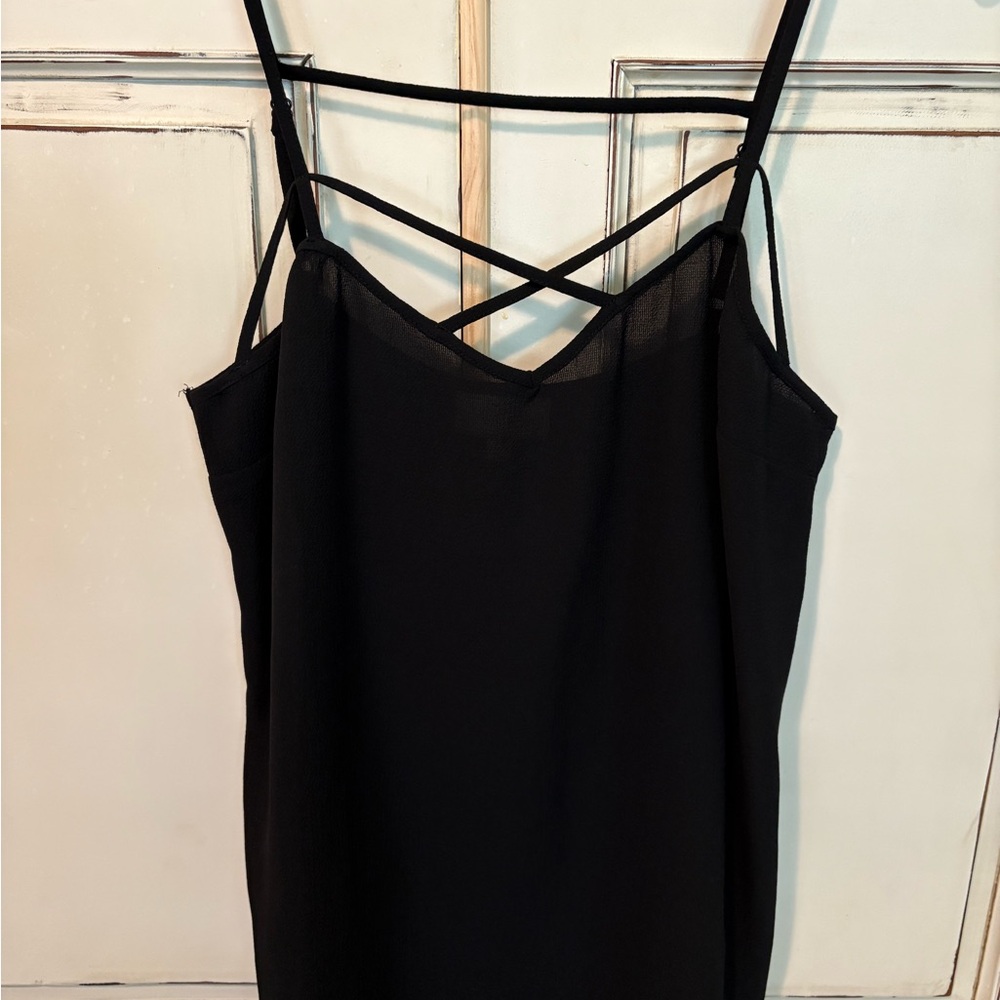 Modcloth Black Strappy Camisole